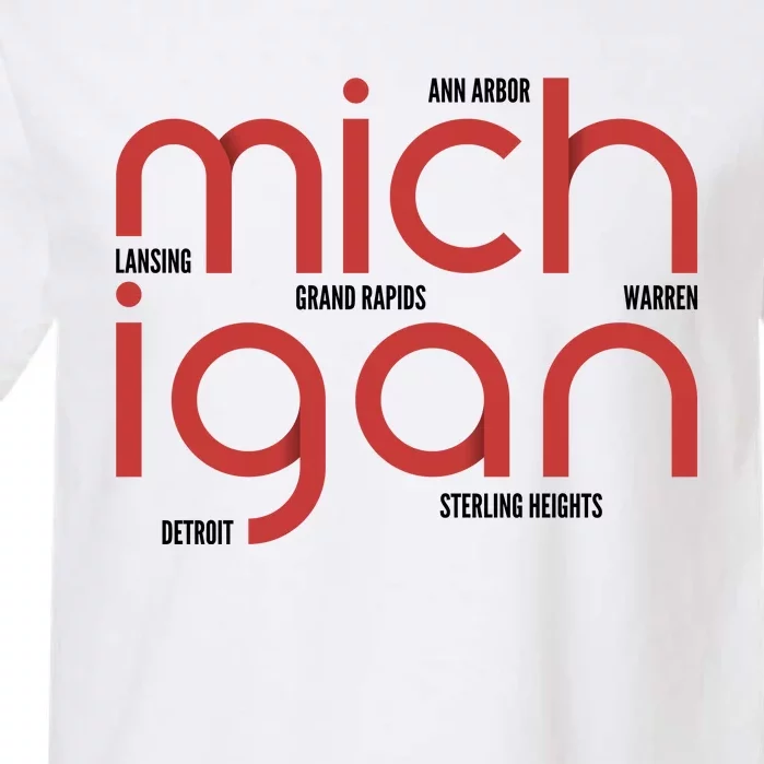 Michigan Cities Garment-Dyed Heavyweight T-Shirt