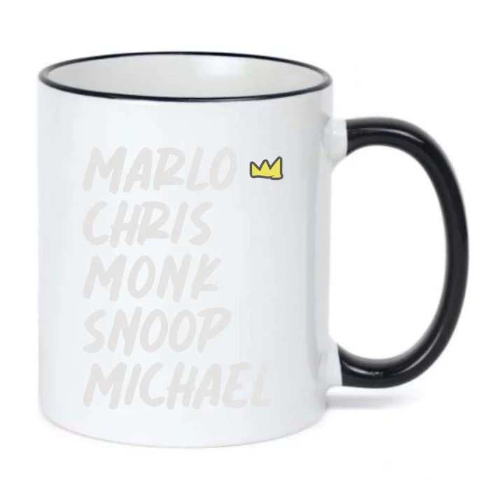 Marlo Chris Monk Snoop Michael Black Color Changing Mug