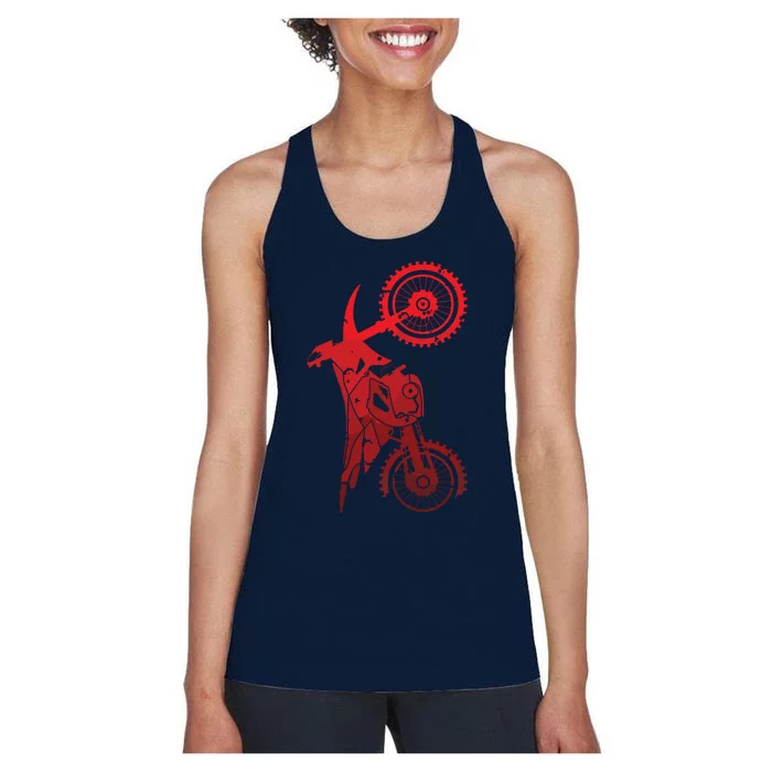 Motocross Clothing Motocross Dirt Bike Women's Racerback Tank