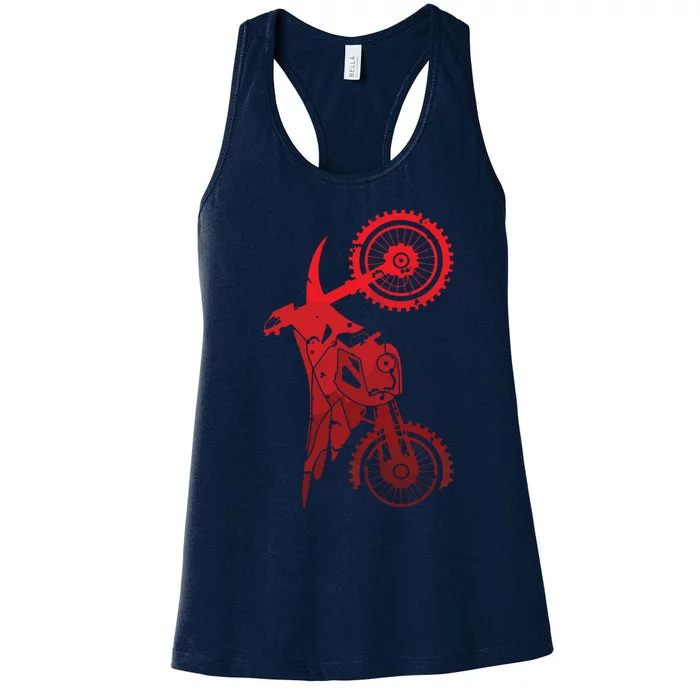 Motocross Clothing Motocross Dirt Bike Women's Racerback Tank