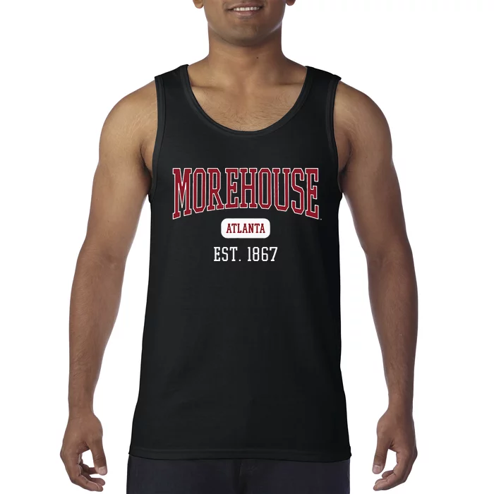 Morehouse College Maroon Tigers Est. Date Tank Top