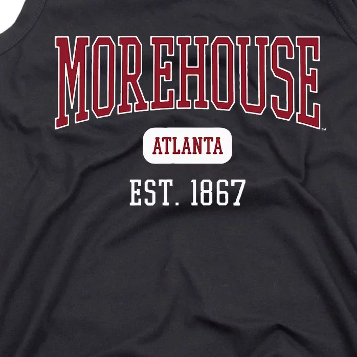 Morehouse College Maroon Tigers Est. Date Tank Top