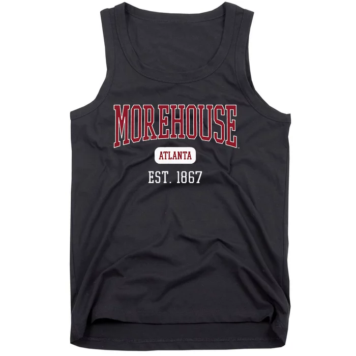 Morehouse College Maroon Tigers Est. Date Tank Top