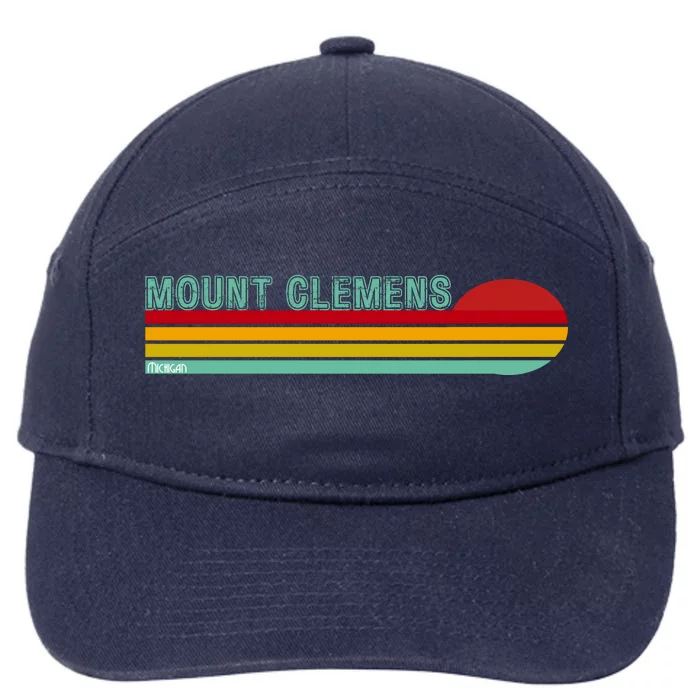 Mount Clemens Michigan 7-Panel Snapback Hat