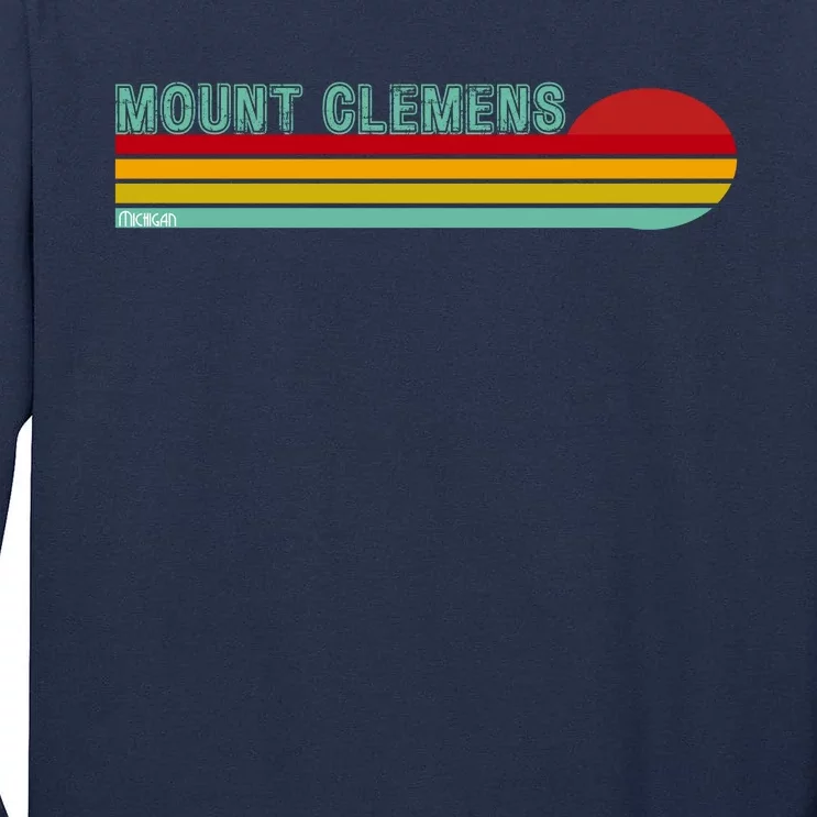 Mount Clemens Michigan Tall Long Sleeve T-Shirt