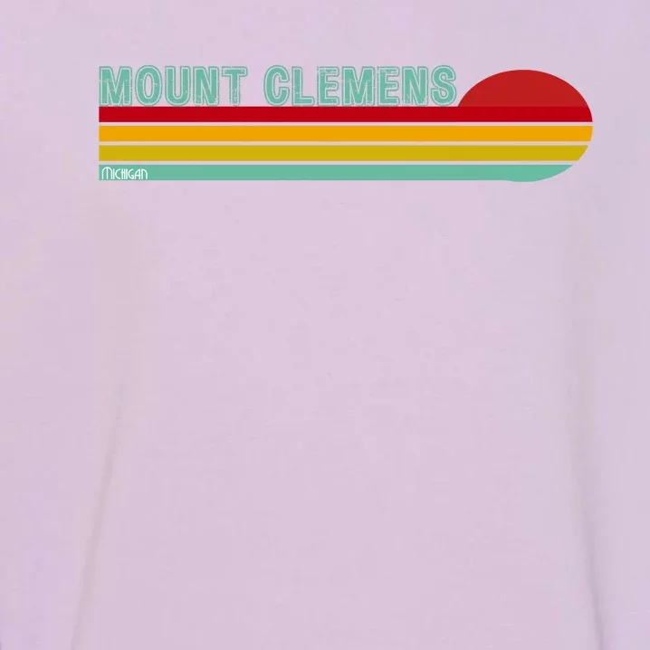 Mount Clemens Michigan Garment-Dyed Sweatshirt