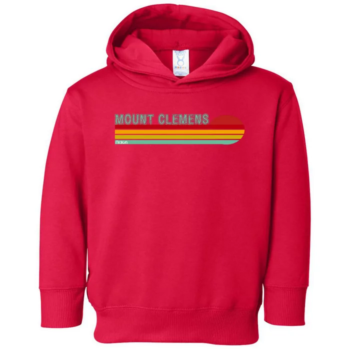 Mount Clemens Michigan Toddler Hoodie