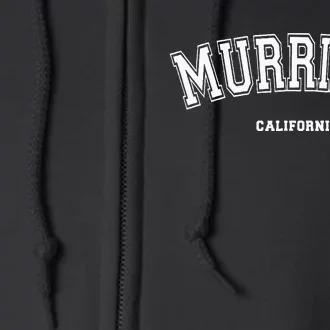 Murrieta California Full Zip Hoodie