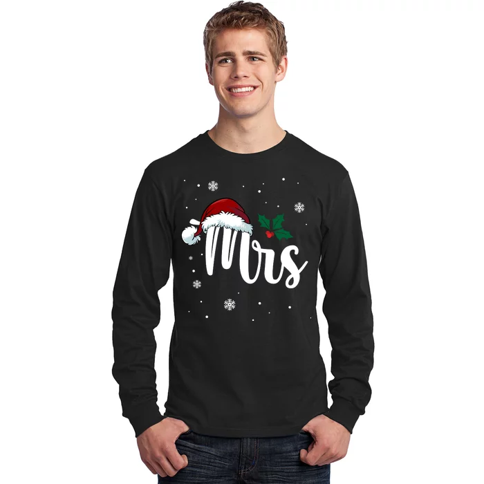 Mrs. Claus Matching Family Christmas Long Sleeve Shirt