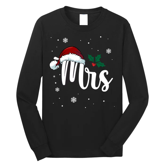 Mrs. Claus Matching Family Christmas Long Sleeve Shirt