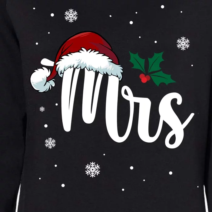 Mrs. Claus Matching Family Christmas Womens California Wash Sweatshirt