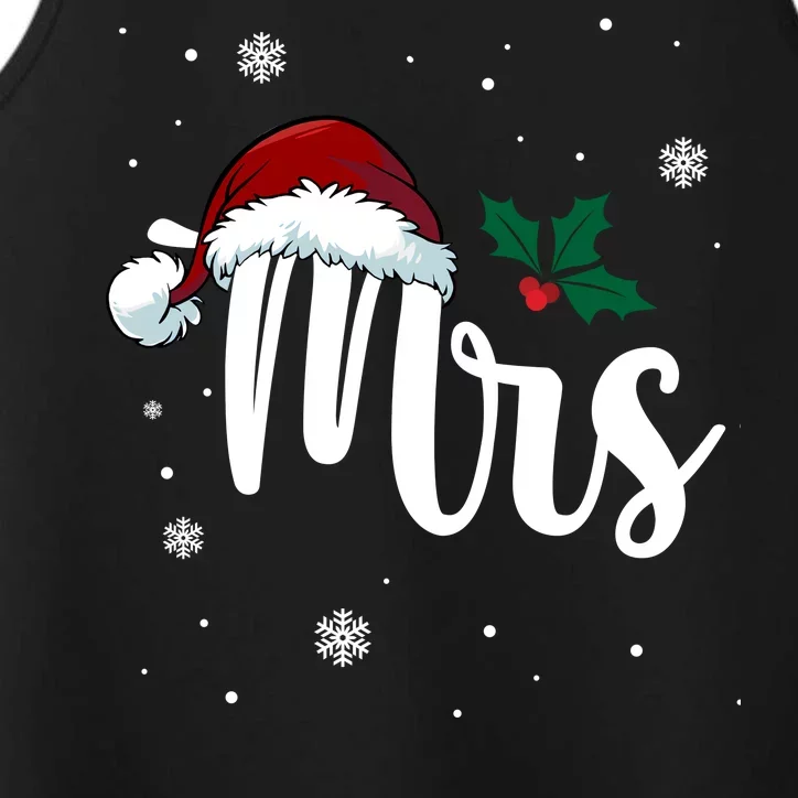 Mrs. Claus Matching Family Christmas Performance Tank