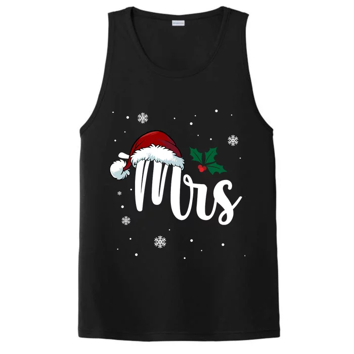 Mrs. Claus Matching Family Christmas Performance Tank