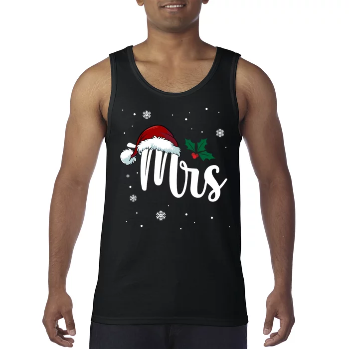 Mrs. Claus Matching Family Christmas Tank Top