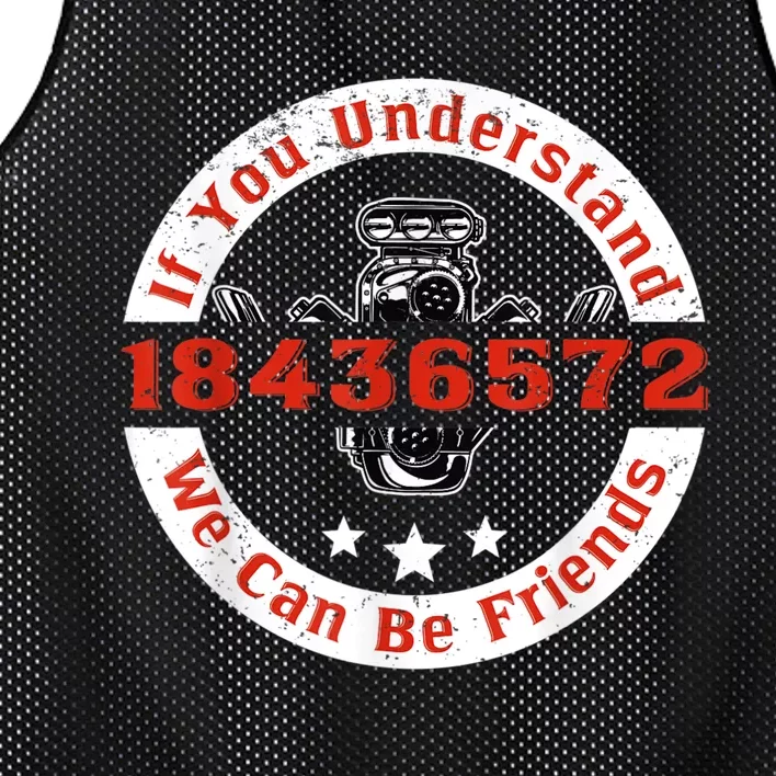 Mechanic Car Mechanic 18436572 V8 Mechanical Engineer Mesh Reversible Basketball Jersey Tank