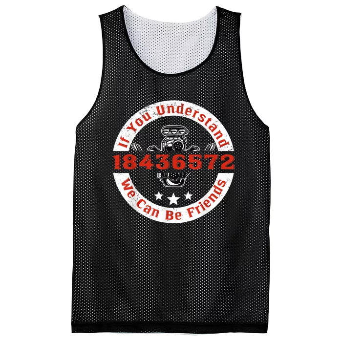 Mechanic Car Mechanic 18436572 V8 Mechanical Engineer Mesh Reversible Basketball Jersey Tank