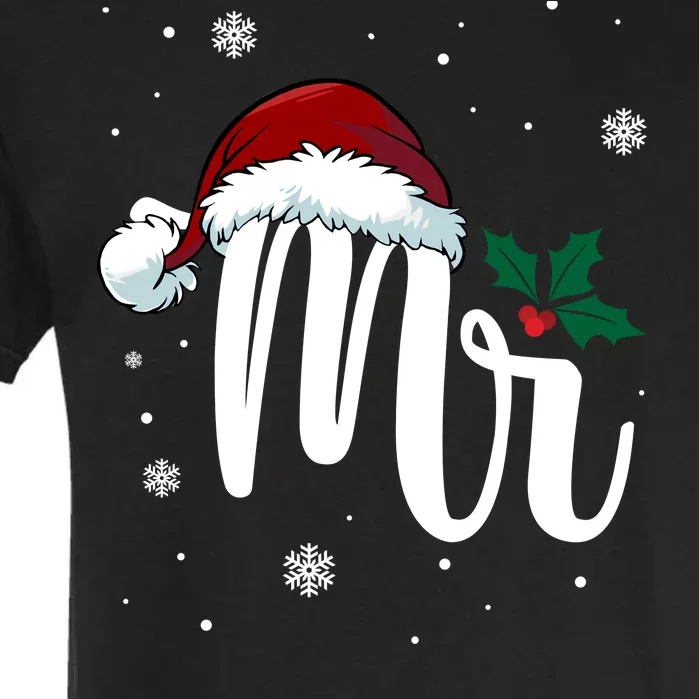 Mr. Claus Matching Family Christmas Garment-Dyed Heavyweight T-Shirt