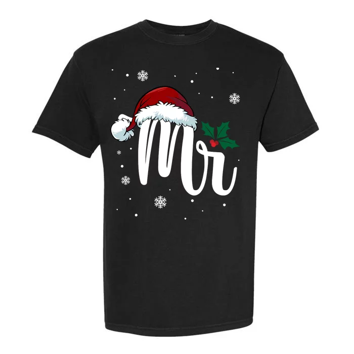 Mr. Claus Matching Family Christmas Garment-Dyed Heavyweight T-Shirt