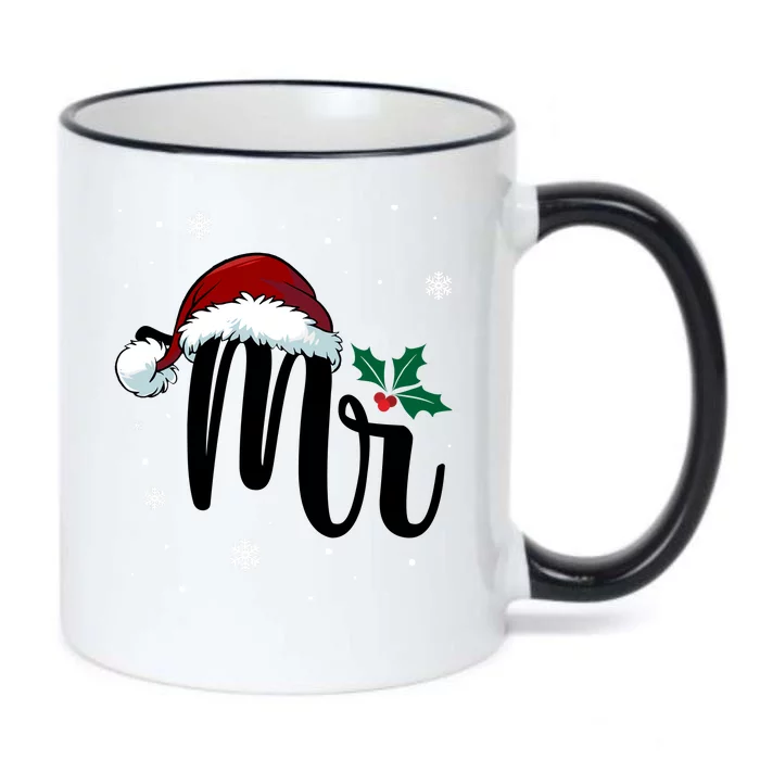 Mr. Claus Matching Family Christmas Black Color Changing Mug