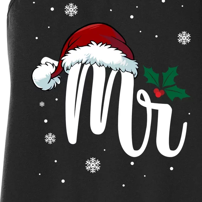 Mr. Claus Matching Family Christmas Women's Racerback Tank