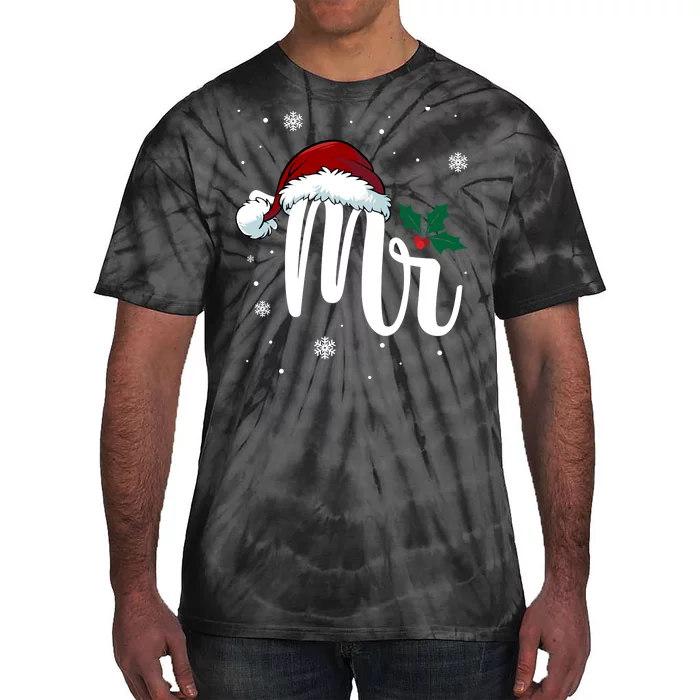 Mr. Claus Matching Family Christmas Tie-Dye T-Shirt