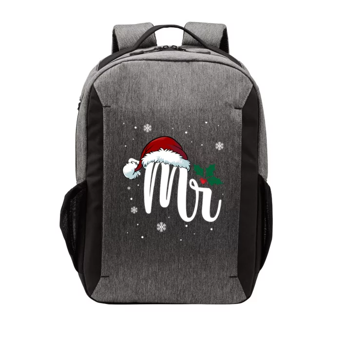 Mr. Claus Matching Family Christmas Vector Backpack