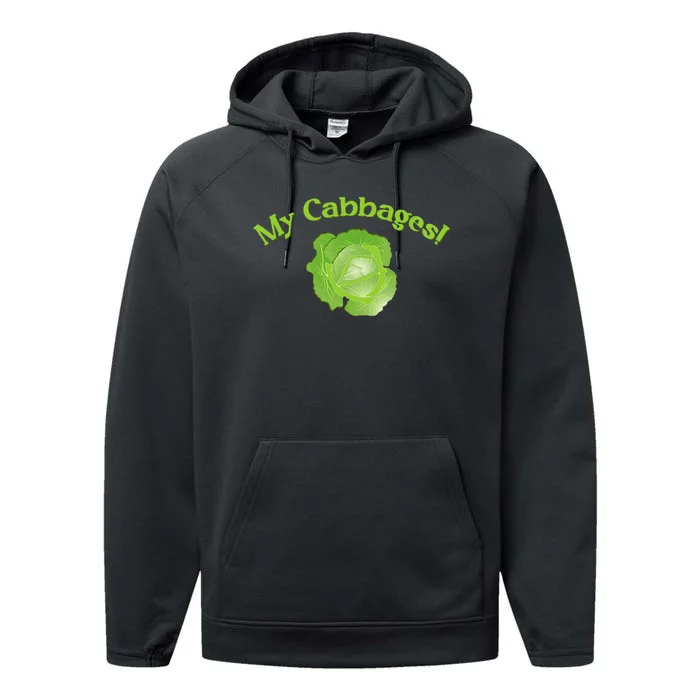 My Cabbages Performance Fleece Hoodie