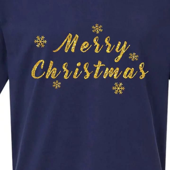 Merry Christmas Sueded Cloud Jersey T-Shirt