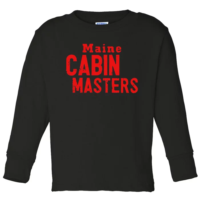 Maine Cabin Masters Toddler Long Sleeve Shirt