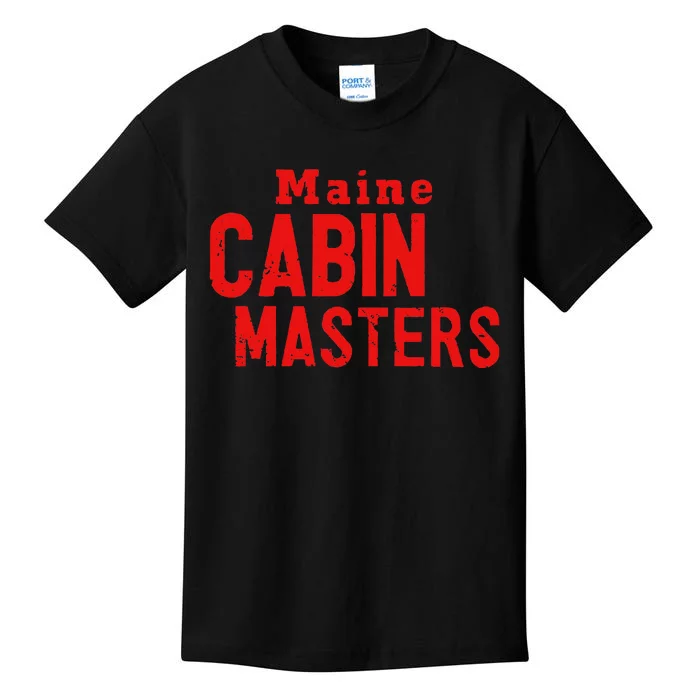 Maine Cabin Masters Kids T-Shirt