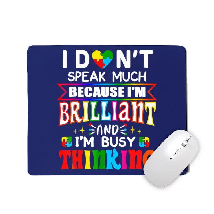 My Child May Be Non Verbal I May Be Nonverbal Autism Mom Mousepad