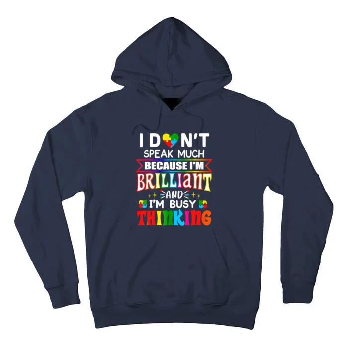 My Child May Be Non Verbal I May Be Nonverbal Autism Mom Tall Hoodie