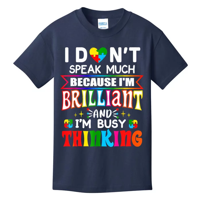 My Child May Be Non Verbal I May Be Nonverbal Autism Mom Kids T-Shirt