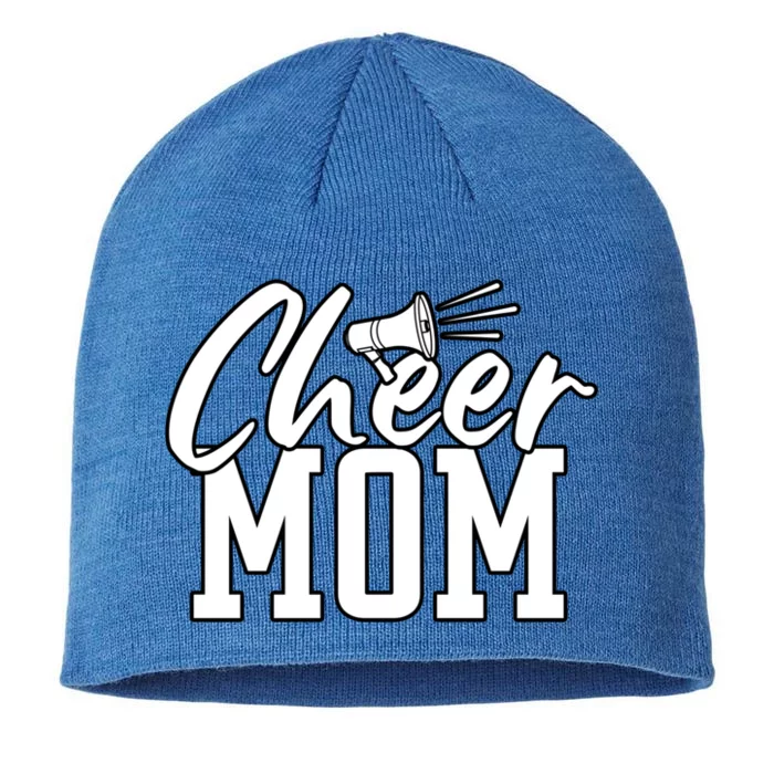 Megaphone Cheer Mom Gift 8 1/2in Sustainable Knit Beanie