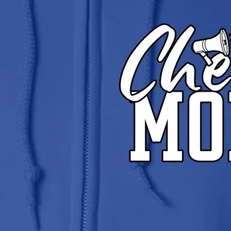 Megaphone Cheer Mom Gift Full Zip Hoodie