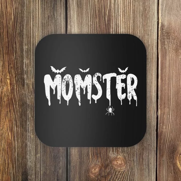 Momster Couple Matching Family Mom Dad Halloween Party Gift Coaster