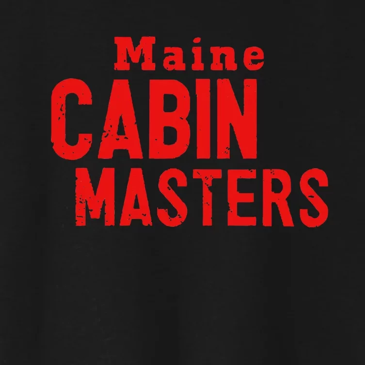 Maine Cabin M.A.S.T.E.R.S Women's Crop Top Tee