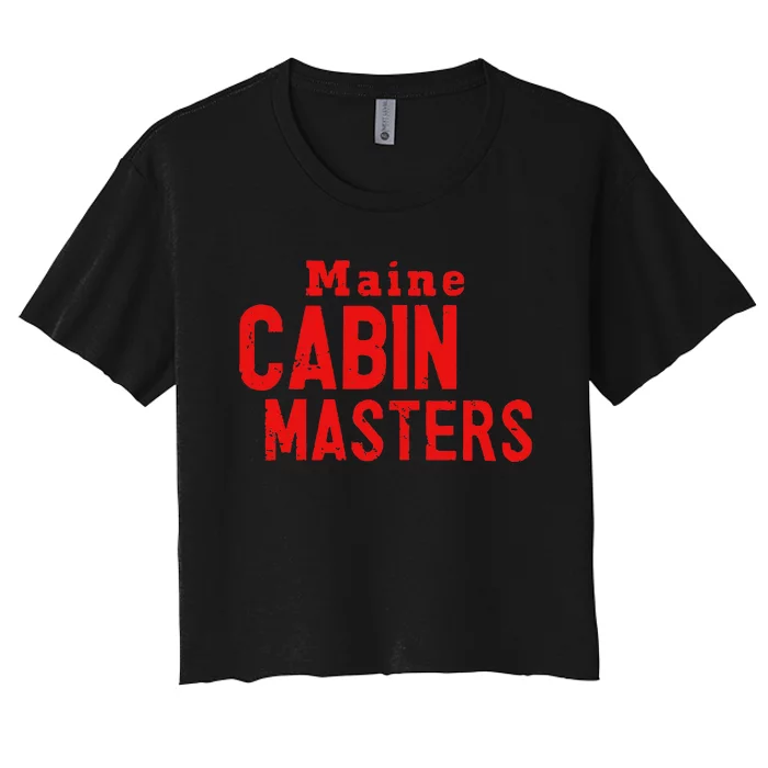 Maine Cabin M.A.S.T.E.R.S Women's Crop Top Tee