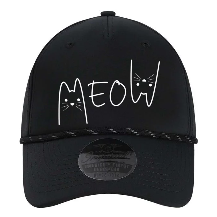 Meow Cagift Meow Kitty Funny Cats Mom And Cat Dad Meaningful Gift Performance The Dyno Cap