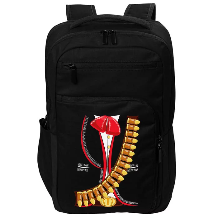 Mariachi Charro Mexican Cinco De Mayo Costume Impact Tech Backpack