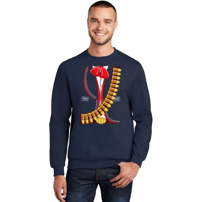 Mariachi Charro Mexican Cinco De Mayo Costume Tall Sweatshirt