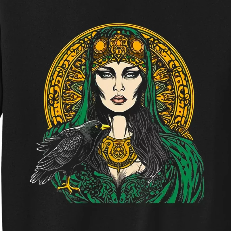 Morrigan Celtic Mythology Irish Goddess Of Death Sweatshirt