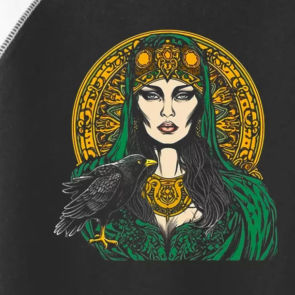 Morrigan Celtic Mythology Irish Goddess Of Death Toddler Fine Jersey T-Shirt