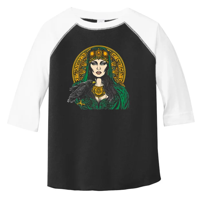 Morrigan Celtic Mythology Irish Goddess Of Death Toddler Fine Jersey T-Shirt