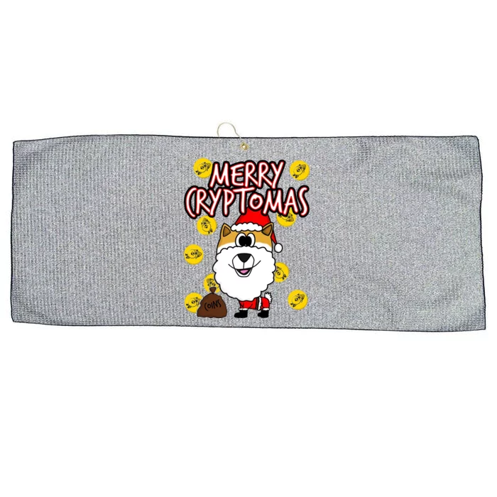 Merry Cryptomas Large Microfiber Waffle Golf Towel