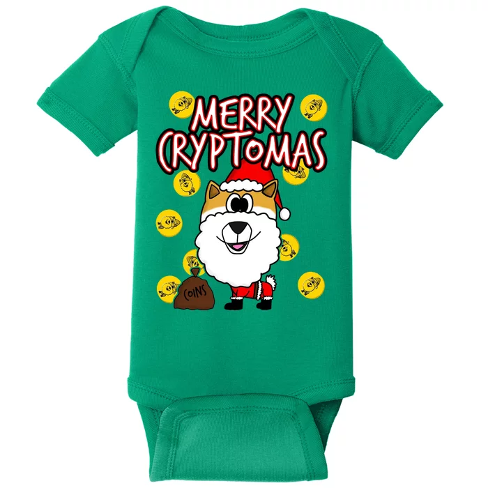 Merry Cryptomas Baby Bodysuit