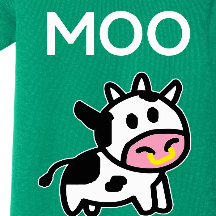 Moo Cow Baby Bodysuit