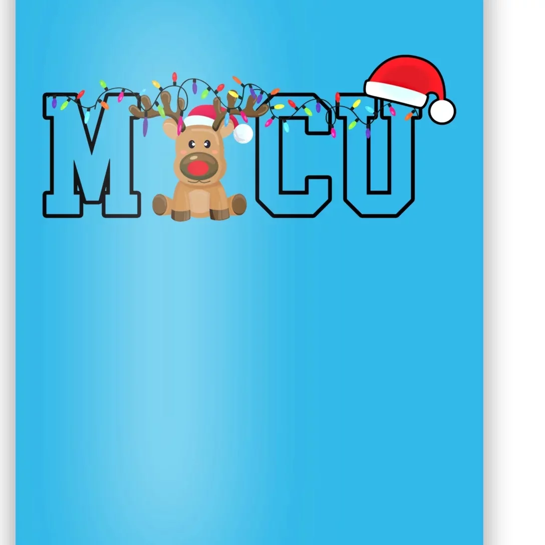 Micu Christmas Medical Intensive Care Unit Nurse Icu Micu Cool Gift Poster