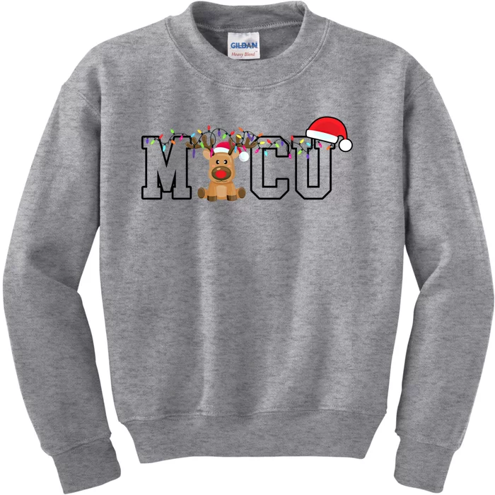 Micu Christmas Medical Intensive Care Unit Nurse Icu Micu Cool Gift Kids Sweatshirt