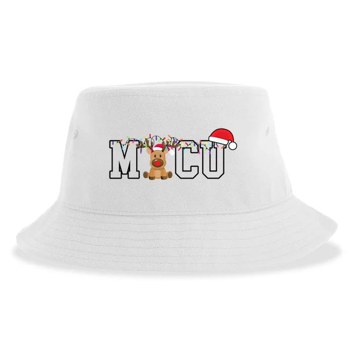 Micu Christmas Medical Intensive Care Unit Nurse Icu Micu Cool Gift Sustainable Bucket Hat